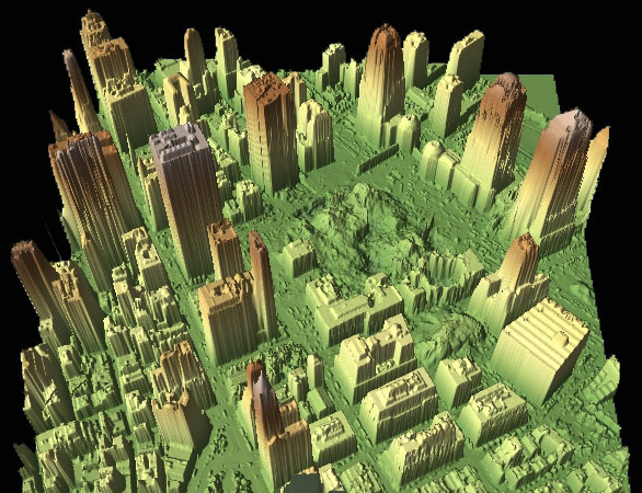 Topografía Lidar con dron en Chile