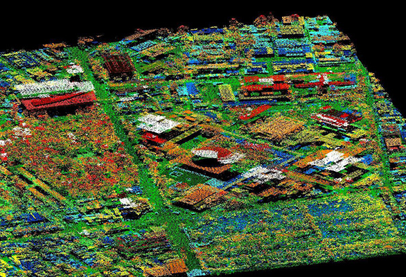 Levantamiento Lidar con dron en México